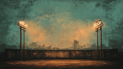 A cricket ball striking the grass field during a match in bright daylight