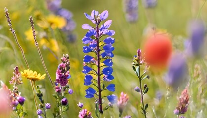 Obraz premium alpine meadow in the mountains