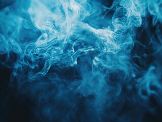 Ambient Smoke Against a Dark Background