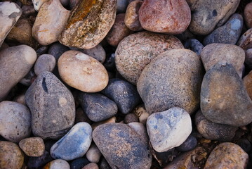 pebbles on the beach