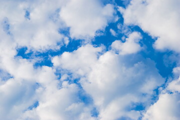 blue sky with clouds