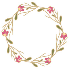 Fototapeta premium Floral frame 