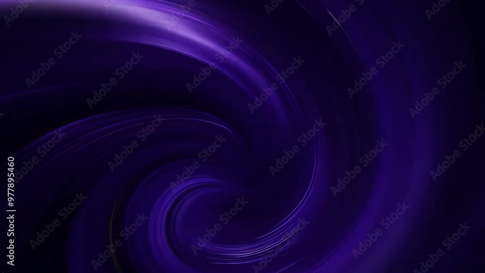 Poster abstract purple swirl background with dynamic flowing lines creating a sense of movement and energy,