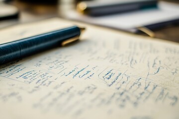 Close up photography of handwritten notes highlighting key insights from corporate events