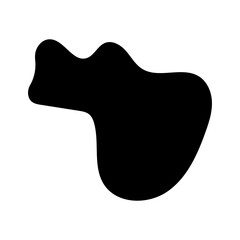 abstract blobs black for background