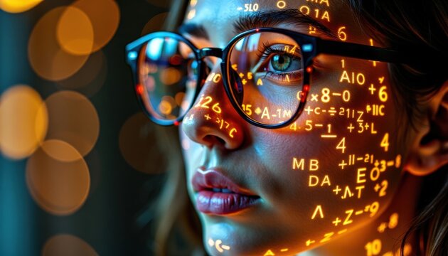 Dans un &eacute;tat de concentration extr&ecirc;me, la jeune femme tente de r&eacute;soudre le probl&egrave;me. Ses yeux scrutent, ses pens&eacute;es s'emballent, tandis que le stress se manifeste dans chaque geste tendu.