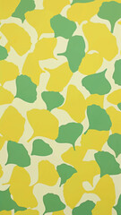 Abstract leaf pattern wallpaper