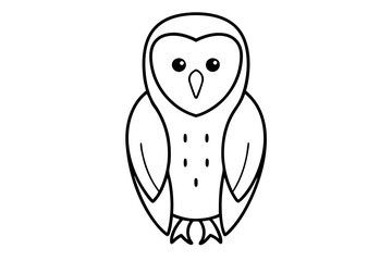 owl vector art design icon