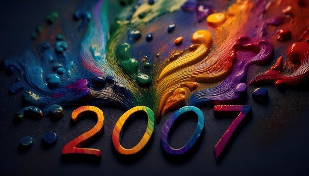 Celebrating Creativity Through Color: 2007 Artwork