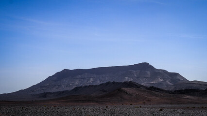 The desert landscape of Southern Morocco