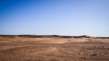 The Sahara Desert en route to Erg Chigaga in Morocco