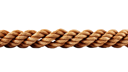 braided rope.