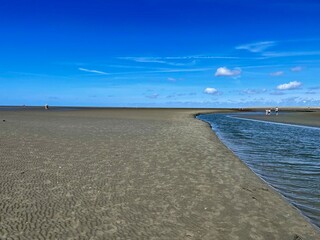 Wattenmeer in B&uuml;sum an der Nordsee