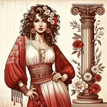 Portrait vintage