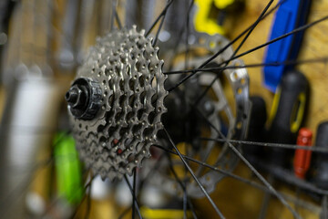 Installing cassette after maintenance of bicycle transmission