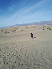 walking in the desert