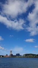 Naklejka premium view of the old town