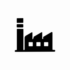 factory indutrial icon sign vector