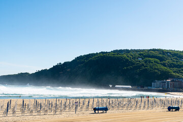 Playa de San Sebastian solitaria