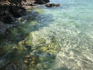 sea and rocks