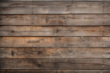 Naklejka premium Processed collage of old retro wooden wall surface texture. Background for banner, backdrop