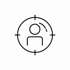 recruitment hr employee icon sign vector