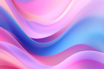 Abstract waves shape glowing in ultraviolet spectrum. Background for banner, backdrop or texture