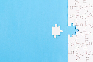 Completing the last piece of puzzle