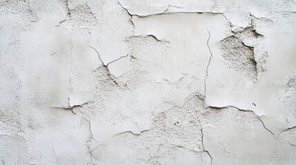 Obraz premium A light concrete wall with a soft, sandy texture. The surface is smooth with minimal cracks, giving a freshly constructed, minimalist appearance. Subtle variations in tone add depth to the wall.