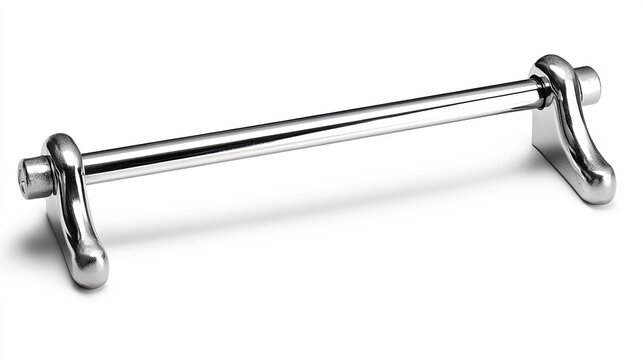Parallel bars, on the white background