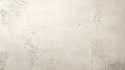 Naklejka premium A smooth, pale concrete wall with faint swirl marks from the finishing process. The surface is clean and minimal with tiny cracks and subtle imperfections, offering a modern industrial feel.