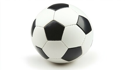 Naklejka premium Soccer ball, on the white background