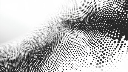 Halftone patterned background design element 