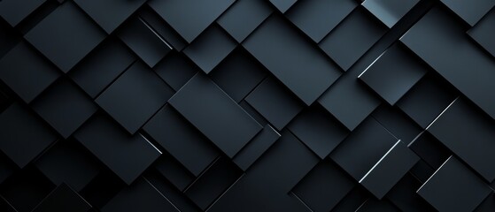 Modern abstract design, sleek monochrome finish, subtle gradients, top view, representing modern architectural style, robotic tone, vivid color scheme