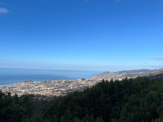 view from the top of the mountain