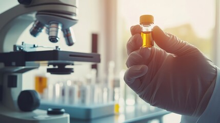 A clinical drug trial setting featuring researchers and participants engaged in the process, highlighting the importance of medical research and development.