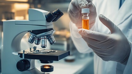 A clinical drug trial setting featuring researchers and participants engaged in the process, highlighting the importance of medical research and development.