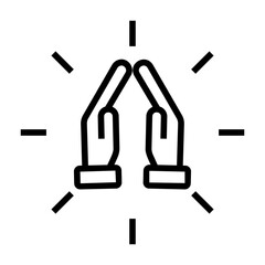 belief Line Icon