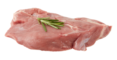 Fresh pork loin with rosemary