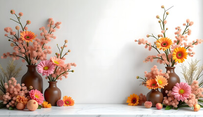 Decorative Flowers in vase