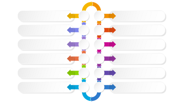 Modern infographic with 12 steps, process or options.
