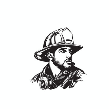 recommend clip art: fire fighter vector, safety first fie fighter vector