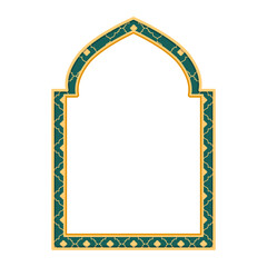 Islamic ornate frame