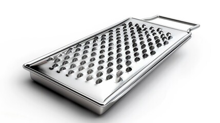 Innovative and Contemporary Computer Keyboard Design with Metallic Buttons and Graphic Symbols on a Clean White Background Representing the Advancement of Digital Technology and Creativity