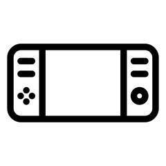 Fototapeta premium game console icon 