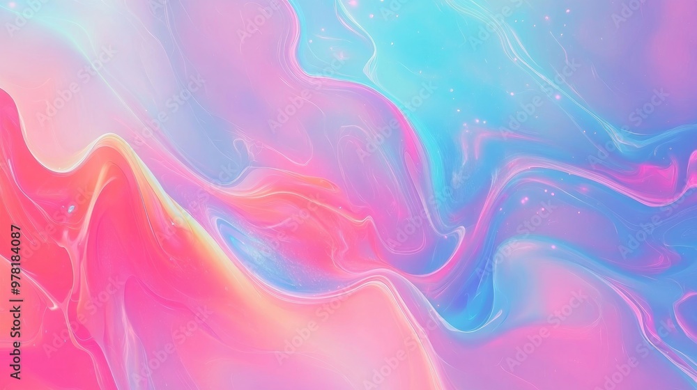 Poster animated texture wallpaper background with holographic noise and low resolution error