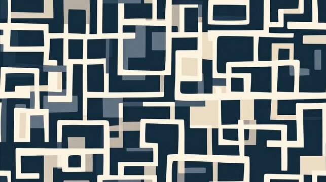 Endless abstract texture of repetitive rectangles