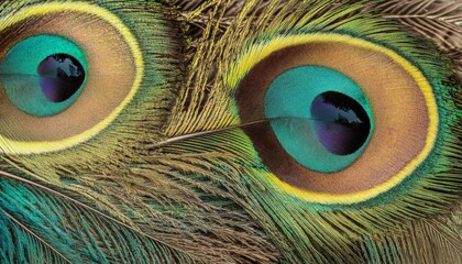 Fototapeta premium Peacock Feather Close-up.