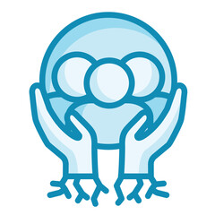 Fototapeta premium Grassroots Icon