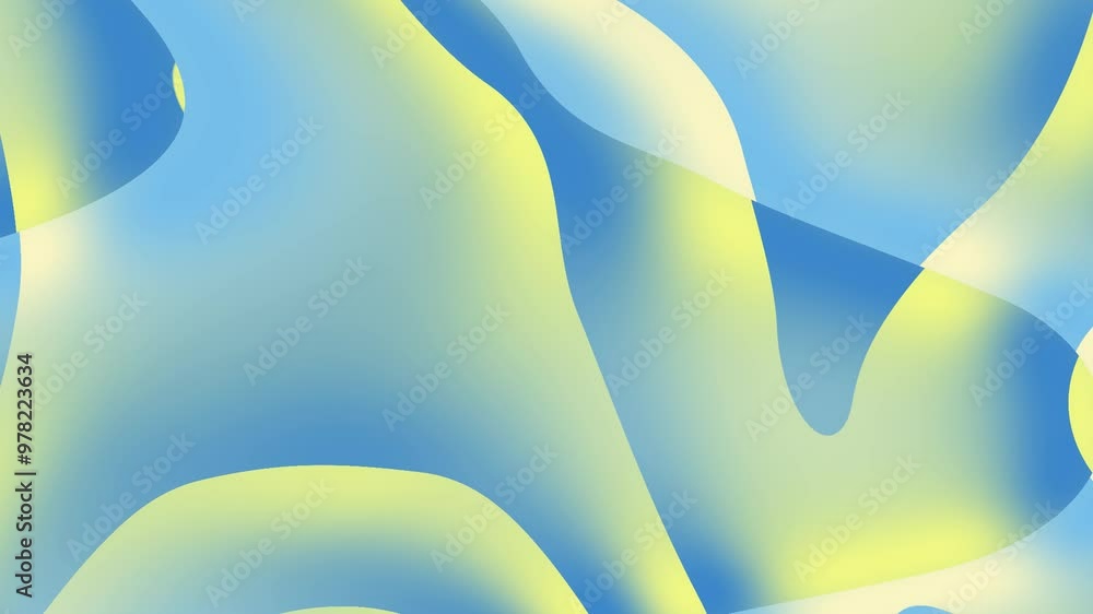 Poster abstract gradient colorful holographic dynamic fluid shapes modern vivid gradient mesh trendy blend 